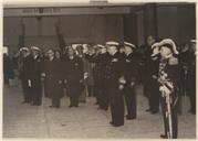 Visita do Presidente da República, Almirante Américo Deus Rodrigues Thomaz (Américo Deus Rodrigues Tomás) à Escola Naval.
