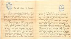 Carta ao Capitão-de-fragata Manoel Maria Sarmento Rodrigues 