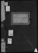 Livro de registo de licenças para matricular em navios estrangeiros. 