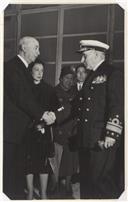 Visita do Presidente da República, Almirante Américo  Deus Rodrigues Thomaz (Américo Deus Rodrigues Tomás) à Escola Naval.