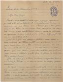 Carta do Vice-almirante Alfredo Botelho de Sousa ao Comandante Manoel Maria Sarmento Rodrigues 