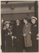 Visita do Presidente da República, Almirante Américo  Deus Rodrigues Thomaz (Américo Deus Rodrigues Tomás) à Escola Naval.
