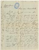 Carta de um amigo ao Primeiro-tenente Manoel Maria Sarmento Rodrigues