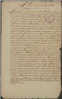 Carta de Francisco José Colombino a Gonçalo José da Silveira Preto sugerindo alterações dos Bispados de Rio de Janeiro, Minas Gerais e S. Paulo.