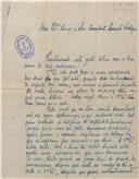 Carta de Joaquim Barreto ao Capitão do Porto de Quelimane, Primeiro-tenente Manoel Maria Sarmento Rodrigues