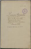 Primeira plana das naus da Armada Real, oficiais-de-mar-e-guerra delas, sargentos-de-mar-e-guerra, mestres, contramestres, guardiões e cirurgiões para o ano de 1787.