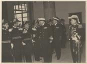 Visita do Presidente da República, Almirante Américo Deus Rodrigues Thomaz (Américo Deus Rodrigues Tomás) à Escola Naval.
