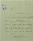 Carta de Maria Helena Sousa a Manoel Maria Sarmento Rodrigues