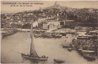 MARSEILLE - Le Bassin de Carénage et N.-D. de la Garde