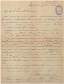 Carta do Vice-almirante Alfredo Botelho de Sousa ao Comandante Manoel Maria Sarmento Rodrigues