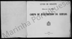 Registo de Matrícula das Praças de Pret. do Corpo de Marinheiros da Armada Real 5ª. Secção.