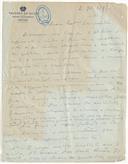Carta do Comandante António Peixoto Correia, Governador da Huíla, ao Capitão-de-mar-e-guerra Manoel Maria Sarmento Rodrigues 