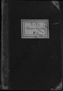 Livro de Matrícula de Pessoal Oficina do Aparelho.