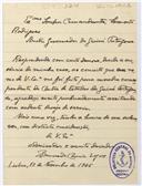 Carta de Edmundo Correia Lopes ao Governador da Guiné, Capitão-de-fragata Manoel Maria Sarmento Rodrigues