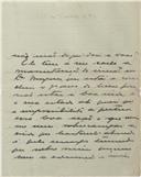 Carta de Alberto Simões ao Capitão do Porto de Quelimane, Primeiro-tenente Manoel Maria Sarmento Rodrigues
