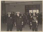 Visita do Presidente da República, Almirante Américo Deus Rodrigues Thomaz (Américo Deus Rodrigues Tomás) à Escola Naval.
