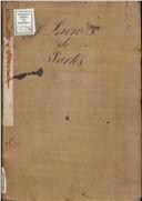 Livro de Registo de Partes - Mapas do Estado Actual da Guarnição