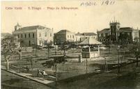 Cabo Verde - S. Thiago - Praça do Albuquerque.