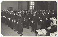 Visita do Presidente da República, Almirante Américo Deus Rodrigues Thomaz (Américo Deus Rodrigues Tomás) à Escola Naval.
