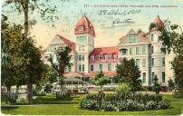 MAIN ENTRANCE, HOTEL VENDOME, SAN JOSE, CALIFORNIA.