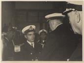 Visita do Presidente da República, Almirante Américo  Deus Rodrigues Thomaz (Américo Deus Rodrigues Tomás) à Escola Naval.