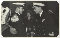 Visita do Presidente da República, Almirante Américo  Deus Rodrigues Thomaz (Américo Deus Rodrigues Tomás) à Escola Naval.