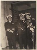 Visita do Presidente da República, Almirante Américo  Deus Rodrigues Thomaz (Américo Deus Rodrigues Tomás) à Escola Naval.