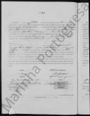 Termos de fianças de marítimos sujeitos a recrutamento.