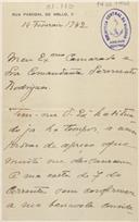 Carta de João de Azevedo e Silva a Manoel Maria Sarmento Rodrigues