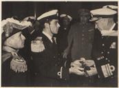 Visita do Presidente da República, Almirante Américo Deus Rodrigues Thomaz (Américo Deus Rodrigues Tomás) à Escola Naval
