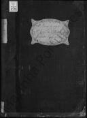 Primeiro Livro de Registo do 1º Batalhão da Brigada Real da Marinha - 6ª Companhia.