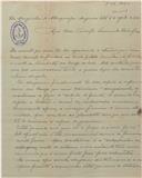 Carta de Bonifácio a Manoel Maria Sarmento Rodrigues