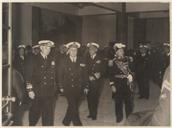 Visita do Presidente da República, Almirante Américo Deus Rodrigues Thomaz (Américo Deus Rodrigues Tomás) à Escola Naval.
